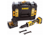 DeWALT DCG426P2 Meuleuse droite 6 mm XR (18V/2x5,0 Ah) Tstak