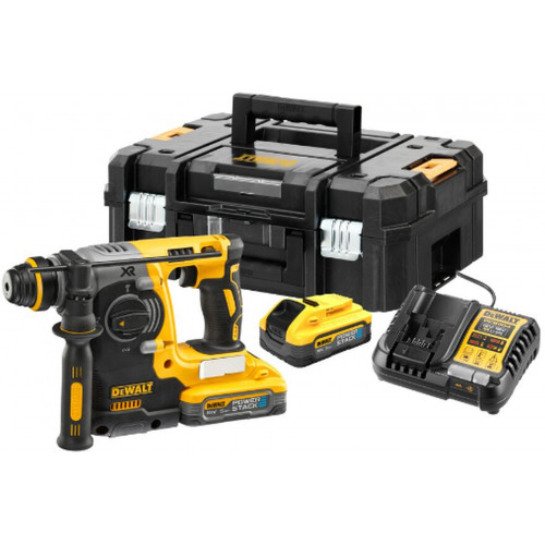 DeWALT DCH273H2T Marteau combiné sans fil (2,1J/18V/2x5,0Ah PowerStack) Tstak