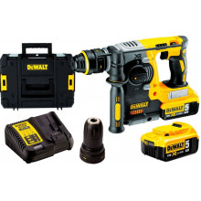 DeWALT DCH274P2T Perforateur-Burineur SDS-Plus (18V/2,1J/2x5,0Ah) Tstak II