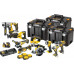 DeWALT DCK1012P4T-QW Kit d’outils sans fil sans balais 10pcs. (18V/4x5Ah + 3x Tsak)