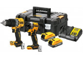 DeWALT DCK2050E2T Combo set 18V (2x1,7Ah Powerstack) Tstak