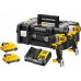 DeWALT DCK2110L2T Kit DCD701 + DCF801 (12V/2 x 3,0 Ah) Tstak