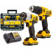 DeWALT DCK211D2T Combo Kit (12V/2x2,0 Ah) Tstak