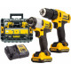 DeWALT DCK211D2T Combo Kit (12V/2x2,0 Ah) Tstak