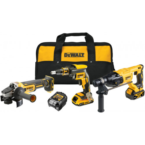 DeWALT DCK308DM Ensemble de batteries (DCF620 + DCH133 + DCG405 + 18V/1x 2,0/4,0Ah) Sac DeWALT DCK308DM Ensemble de batteries (DCF620 + DCH133 + DCG405 + 18V/1x 2,0/4,0Ah) Sac