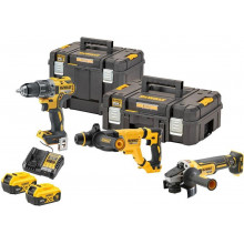 DeWALT DCK327P2T-QW XR Kit combiné 3 outils (18V/2x5,0Ah)