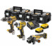 DeWALT DCK384P2T Jeu d'outils a batterie (DCD796+DCF887+DCG405+18V/2x5.0Ah) 2xTstak