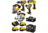 DeWALT DCK551P3T Pack DCD796+DCF887+DCS391+DCS331+DCL050 (18V/3x5,0Ah)2xTstak
