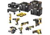 DeWALT DCK853P4T (DCH273+DCD996+DCG405+DCF887+DCS570+DCS367+DCS355+DCL050+4x5,0Ah)Tstak