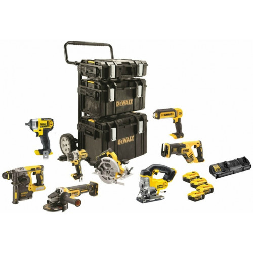 DeWALT DCK854P4 (DCL050,DCS331,DCS367,DCS570,DCH273,DCF880,DCG405,DCD996,4 xDCB184,DCB115)