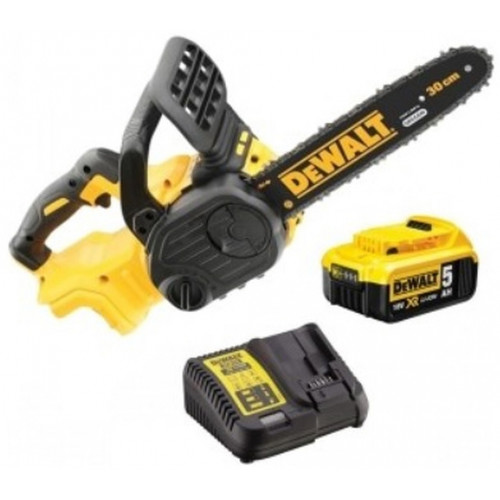 DeWALT DCM565P1 Scie a chaîne sans fil XR (30mm/1x5,0Ah/18V)