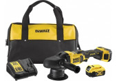 DeWALT DCM848P2 Polisseuse orbitale 125mm XR (18V/2x5,0Ah) Sac