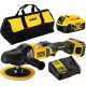 DeWALT DCM849P2 Polisseuse rotative 125-180 mm XR (18V/2x5,0Ah) Sac