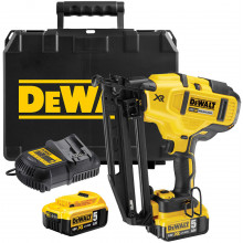 DeWALT DCN660P2 Cloueur de finition sans-fil 63 mm XR (18V/2x5,0Ah) Tstak