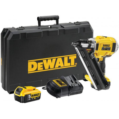 DeWALT DCN695P2 Cloueur sans fil 50-90 mm (18V/2x5,0 Ah) coffret