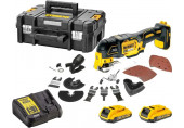 DeWALT DCS355D2-QW Outil multifonction oscillant sans fil XR Li-Ion (18V/2x 2,0Ah) Tstak