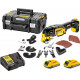 DeWALT DCS355D2-QW Outil multifonction oscillant sans fil XR Li-Ion (18V/2x 2,0Ah) Tstak