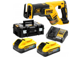 DeWALT DCS367H2T Scie sabre a batterie (18V/2x5,0Ah PowerStack) Tstak