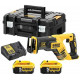 DeWALT DCS367P2 Scie sabre sans fil XR (18V/2x5,0Ah) Tstak