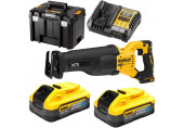 DeWALT DCS386H2T Scie alternative sans fil (18V/2x5,0Ah PowerStack) Tstak