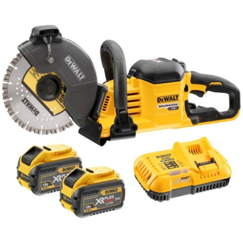 DeWALT DCS690X2 Découpeuse XR FlexVolt (230mm/54V/2x9,0Ah)