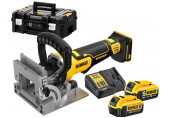 DeWALT DCW682P2 Fraiseuse a lamelles sans fil XR 18 V, (2 x 5,0 Ah), Tstak