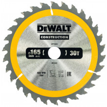 DeWALT DT1935 Lame de scie circulaire, 165x20 mm, 30 dents