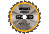 DeWALT DT1954 Lame de scie circulaire, 235x30 mm, 24 dents