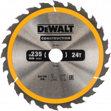 DeWALT DT1954 Lame de scie circulaire, 235x30 mm, 24 dents