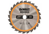 DeWALT DT1956 Lame de scie circulaire, stationnaire, 250 x 30 mm, 24 dents