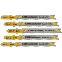 DeWALT DT2080-QZ Lame de scies sauteuses, 82mm, 5pcs.