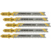 DeWALT DT2080-QZ Lame de scies sauteuses, 82mm, 5pcs.