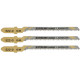DeWALT DT2081-QZ Lame de scies sauteuses, 82mm, 3pcs