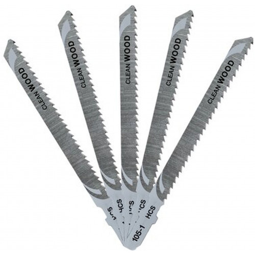 DeWALT DT2165 Lame de scie sauteuse HCSÂ® 100 x 2,5 x 30 mm (T101B) 5 Pieces