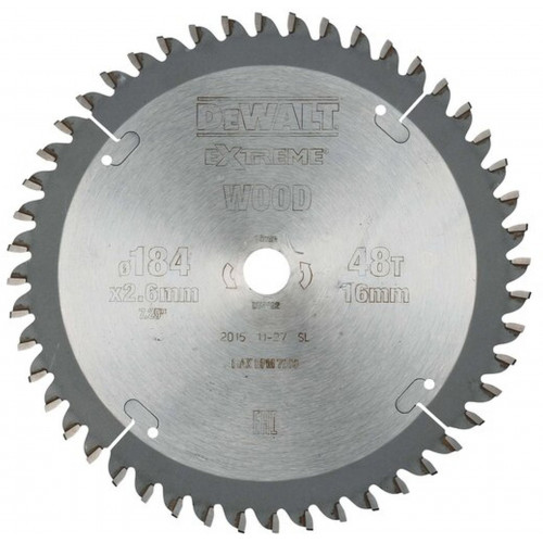 DeWALT DT4092 Lame de scie circulaire 184 x 16 mm 48T