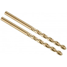 DeWALT DT4904-QZ Forets métal HSS-E Cobalt 4 × 75 mm, 2 pieces