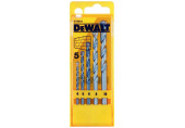 DeWALT DT6952 Foret a pierre Extreme Jeu de 5 pieces foret a pierre standard- 4-10 mm