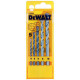 DeWALT DT6952 Foret a pierre Extreme Jeu de 5 pieces foret a pierre standard- 4-10 mm