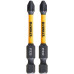 DeWALT DT70531T-QZ Embouts Impact Torsion Pz2 x 50 mm, 2 pieces