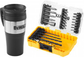 DeWALT DT70706M-QZ Ensemble de forets et d’embouts avec mug thermique – 25 pieces