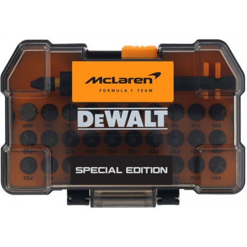 DeWALT DT70900T-QZ McLaren Set Embouts - 32 pcs. DeWALT DT70900T-QZ McLaren Set Embouts - 32 pcs.