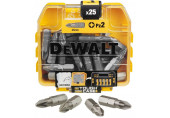 DeWALT DT71521 Jeu d'embouts pz2 25 mm 25 pieces.