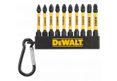 DeWALT DT7276 Jeu d'embouts PZ, 57 mm, 10 pieces