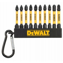 DeWALT DT7276 Jeu d'embouts PZ, 57 mm, 10 pieces