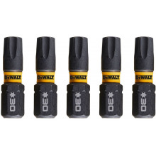 DeWALT DT7384T-QZ Embouts Impact Torsion T30 x 25 mm - 5 pcs