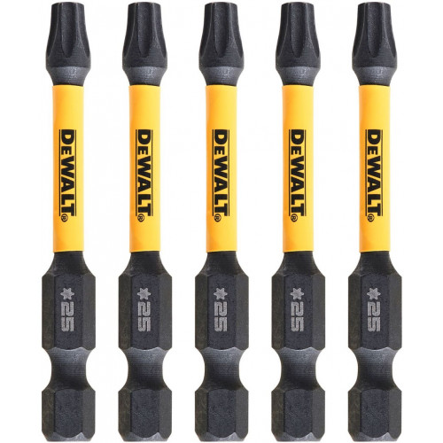 DeWALT DT7396T-QZ Embouts Impact Torsion T25 x 50 mm, 5 pieces DeWALT DT7396T-QZ Embouts Impact Torsion T25 x 50 mm, 5 pieces