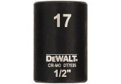 DeWALT DT7535-QZ Extreme Impact Tete hexagonale 17 mm x 1/2''. Short