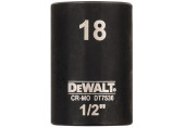 DeWALT DT7536 IMPACT Tete hexagonale 18 mm x 1/2''. Short