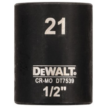 DeWALT DT7539 IMPACT Tete hexagonale 21 mm x 1/2''. Short