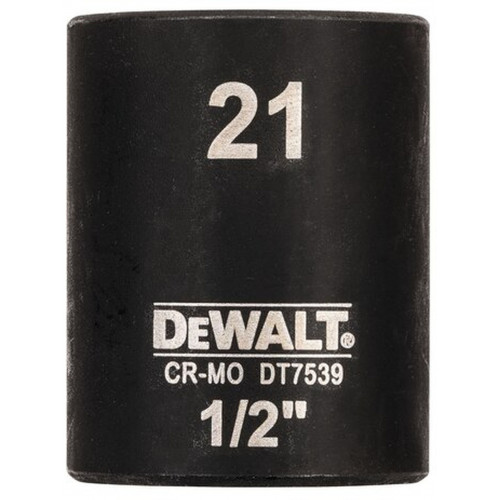 DeWALT DT7539 IMPACT Tete hexagonale 21 mm x 1/2''. Short